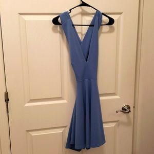 Light blue mini dress